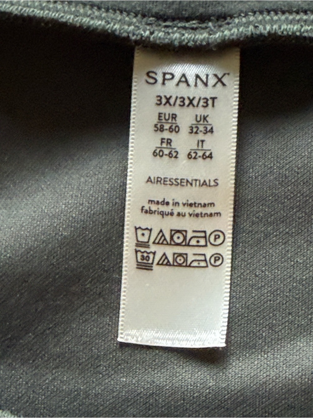 Spanx Air Essentials Long-Sleeve Slate Gray Women's Top - Picture 5 of 6